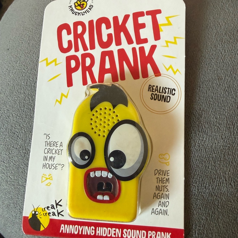 Cricket Prank Sound Toy